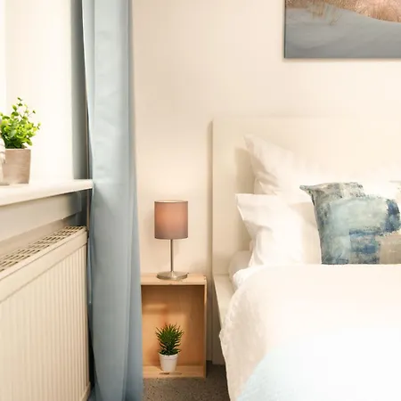 아파트 Meerblick-balkon-strand-stilvoll-smarttv